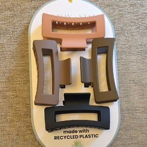 Hair Claw Clips in Neutral Tones